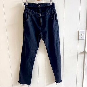 Revolve Lioness "Nothing But a Dream" Double Waistband High Rise Jeans Size M